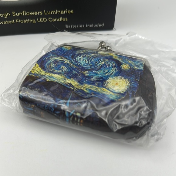 Set of Modgy Luminary Lanterns And Coin Purse with Van Gogh Designs - Picture 2 of 5